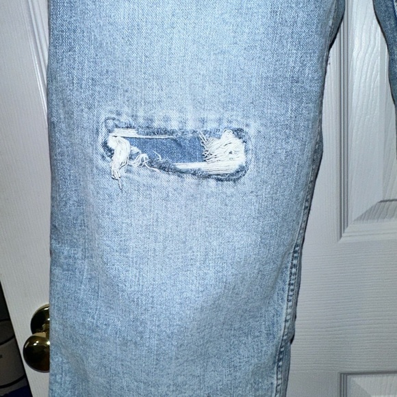 Abercrombie Kids Size wide leg high-rise jeans, size 9/10 short - Picture 5 of 8